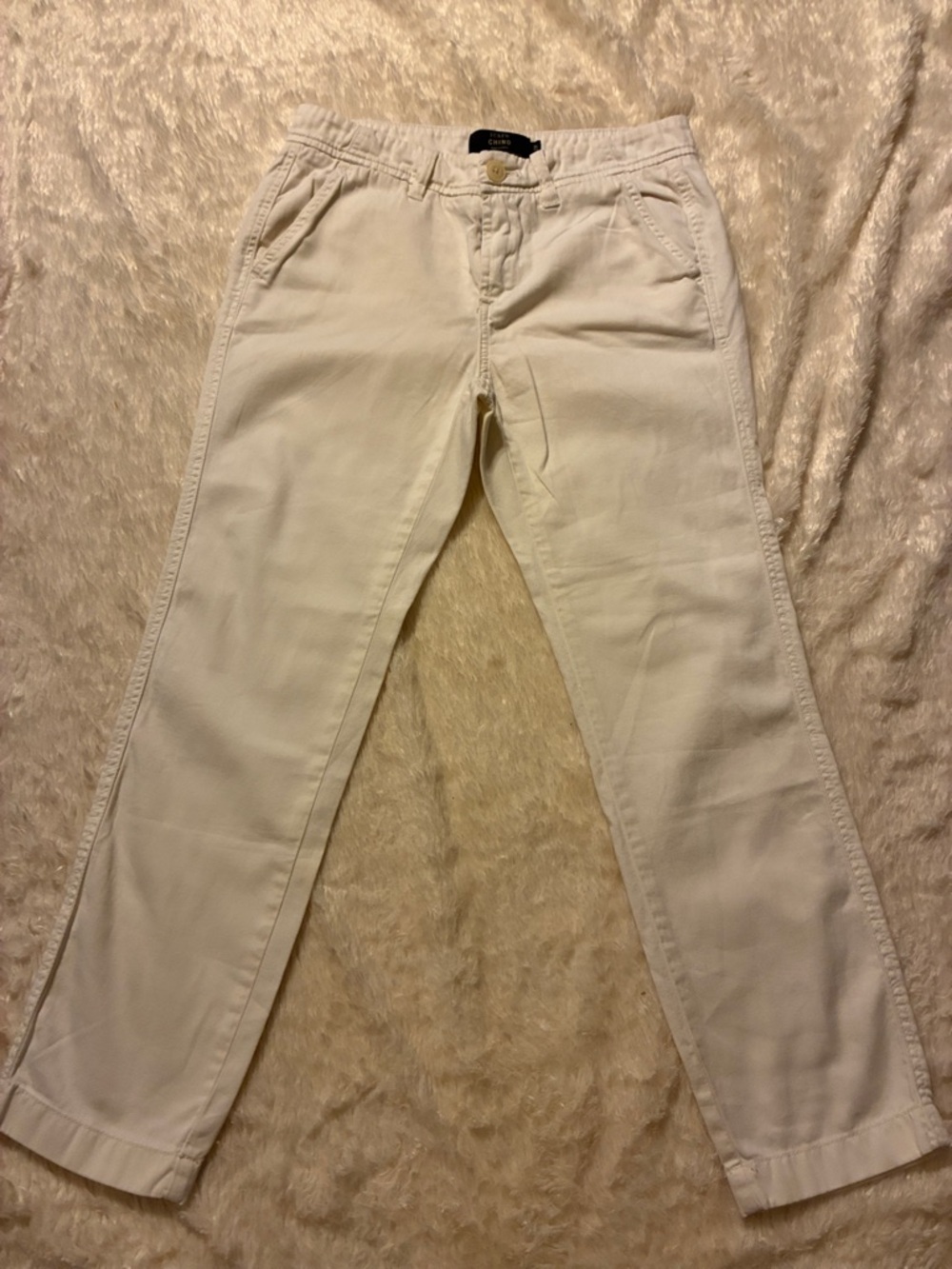 J. Crew Women's Cream Chino Pants
